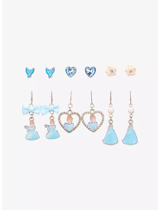 Ensemble de boucles d'oreilles Cendrillon