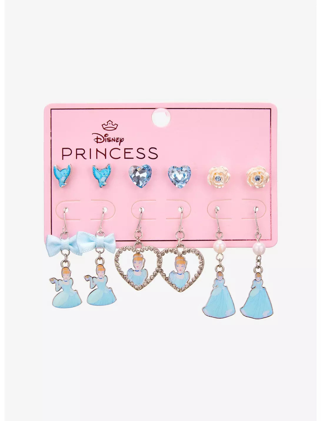 Ensemble de boucles d'oreilles Cendrillon
