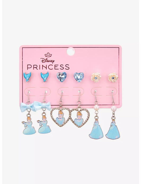 Ensemble de boucles d'oreilles Cendrillon