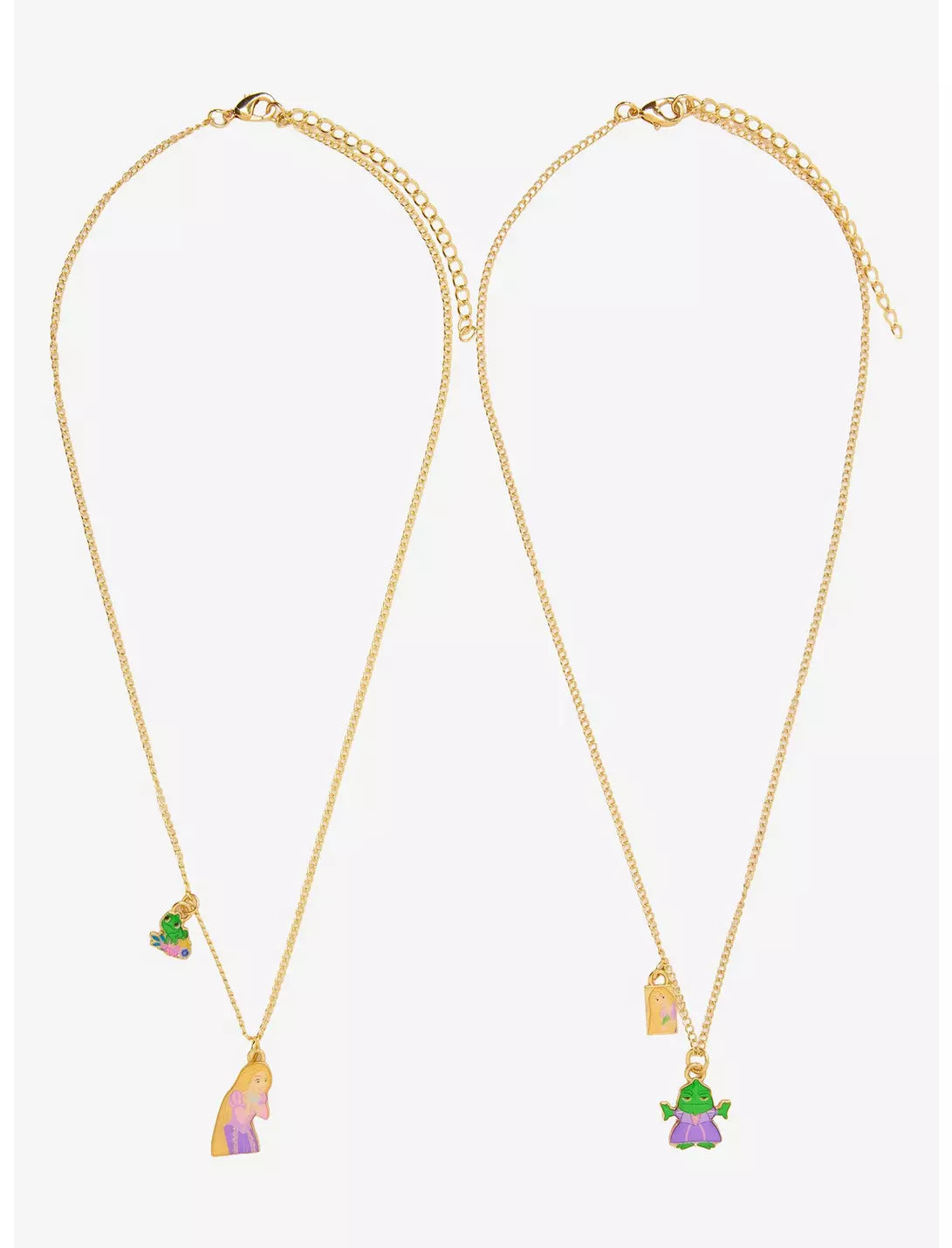 Ensemble de colliers Disney Raiponce et Pascal