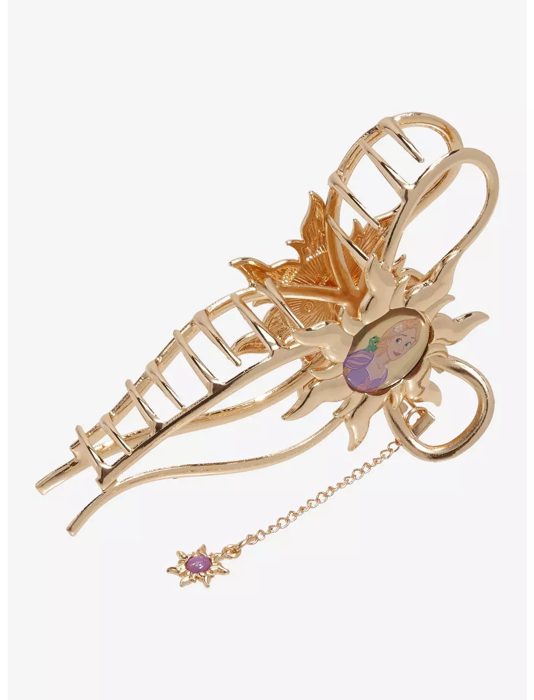 Pince à cheveux Disney Raiponce Couronne Soleil