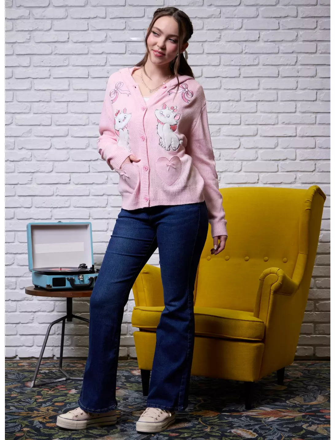 Gilet à capuche Marie les Aristochats