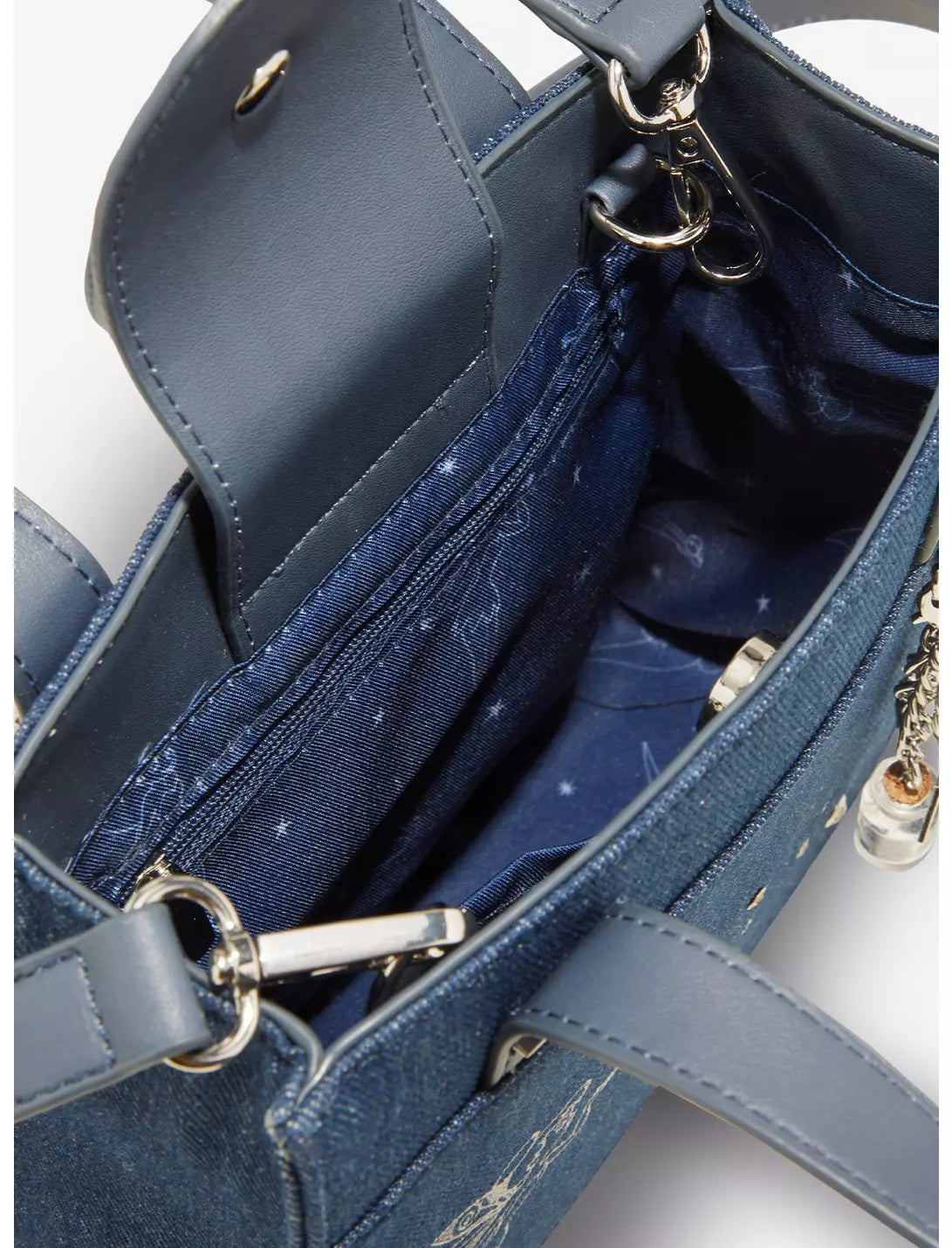 Sac à bandoulière Fée Clochette denim
