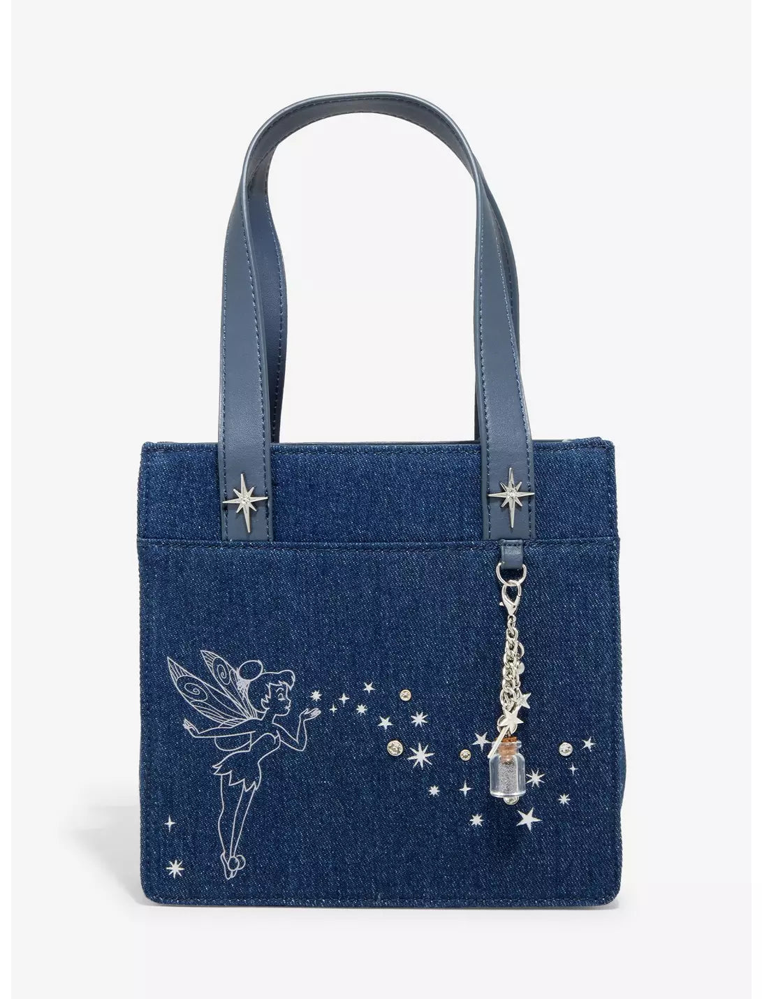 Sac à bandoulière Fée Clochette denim