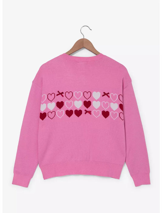 Cardigan Winnie l'ourson et Porcinet love
