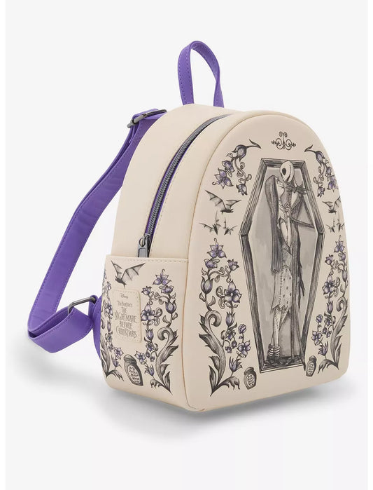 Sac à Dos Jack et Sally Monochrome