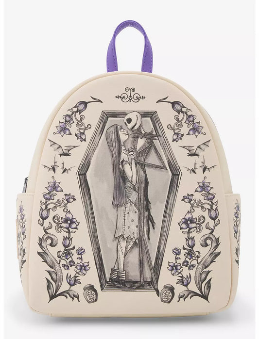 Sac à Dos Jack et Sally Monochrome