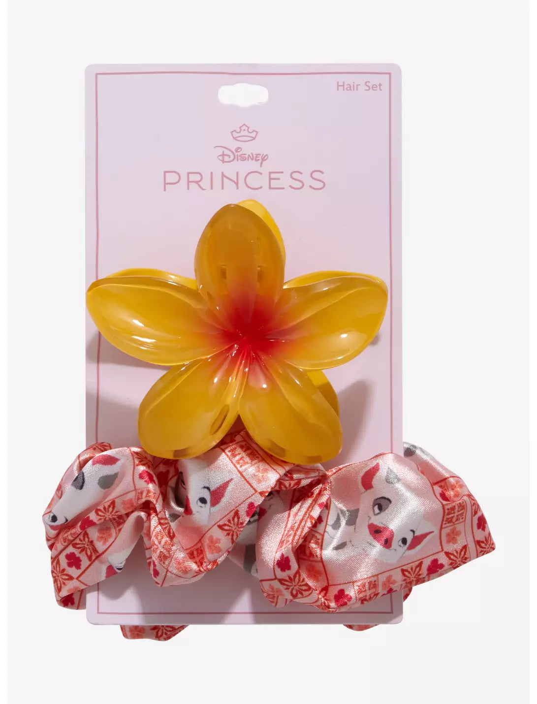 Ensemble pince à cheveux et chouchou Disney Moana Pua