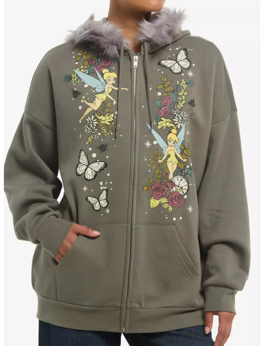 Hoodies Zip Fée Clochette -   Décembre 2025