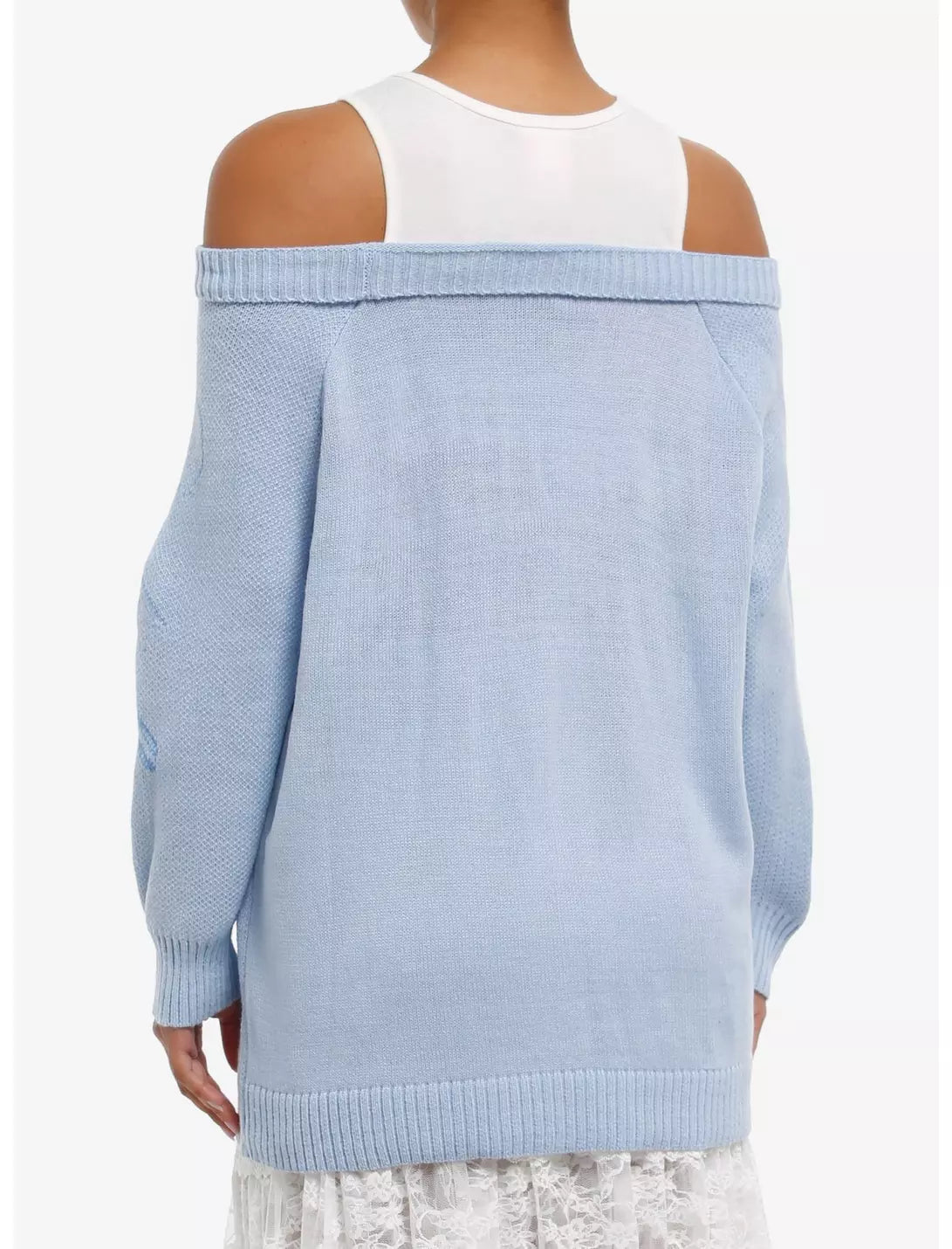 Pull évasé avec débardeur intégré Cendrillon