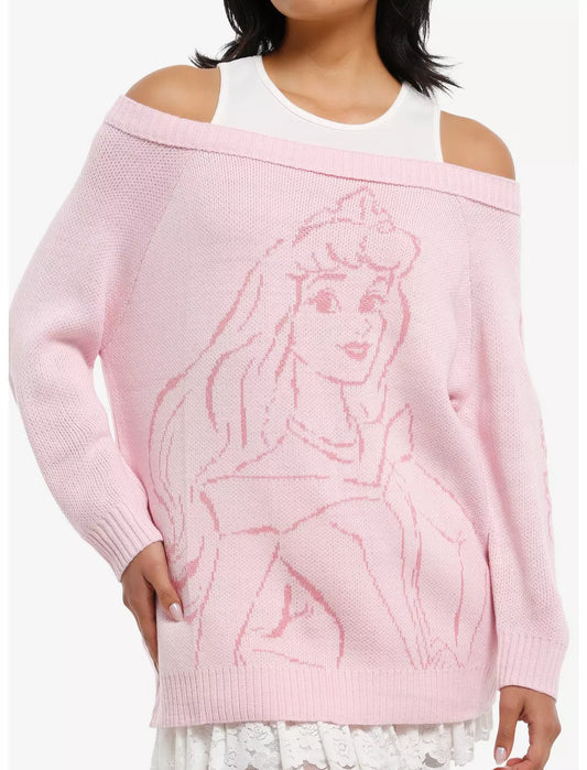 Pull évasé avec débardeur intégré Aurore