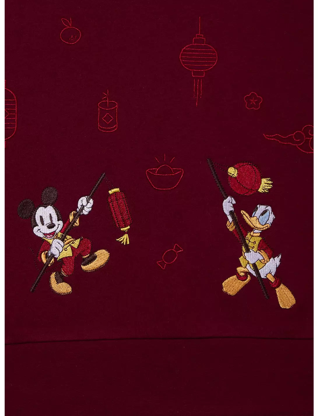 Hoodies Mickey et ses amis Nouvel an Chinois