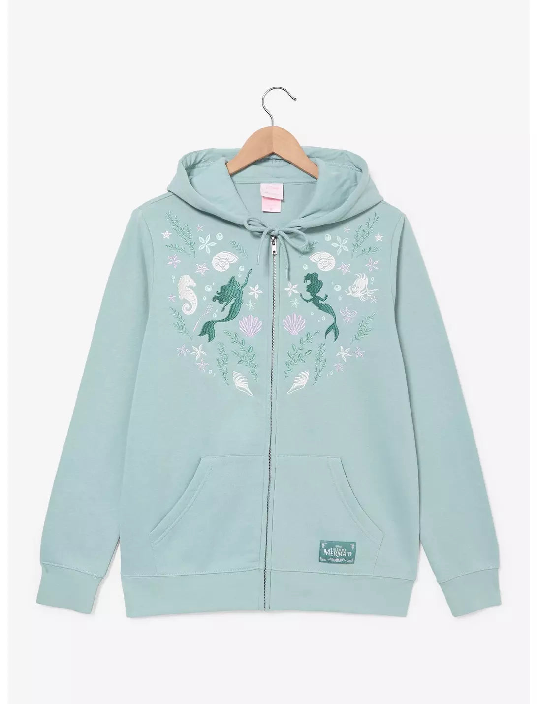 Hoodies zip Ariel silhouettes
