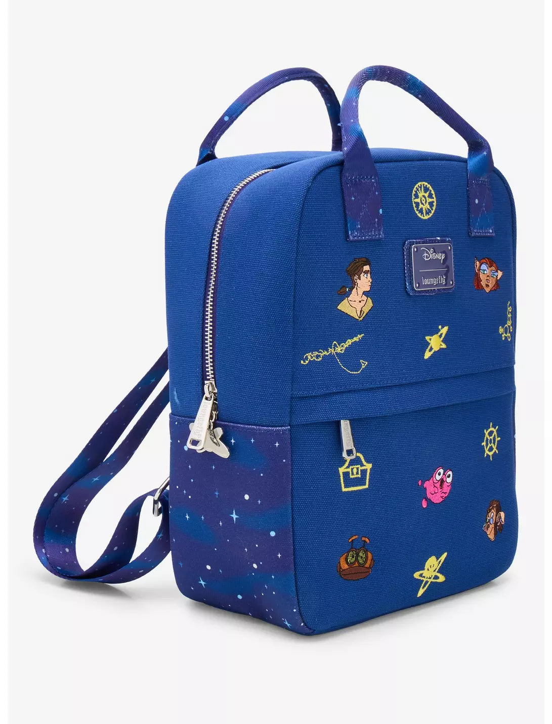 Sac à dos Planète au trésor brodé