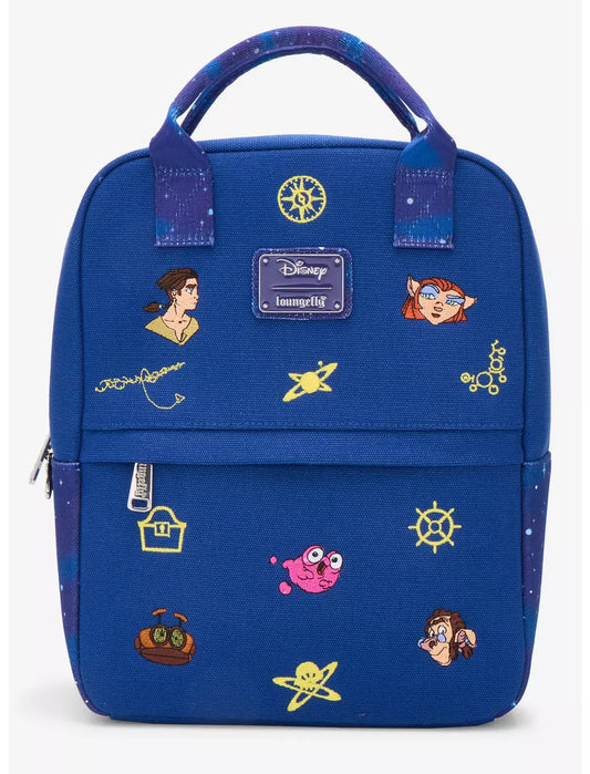 Sac à dos Planète au trésor brodé