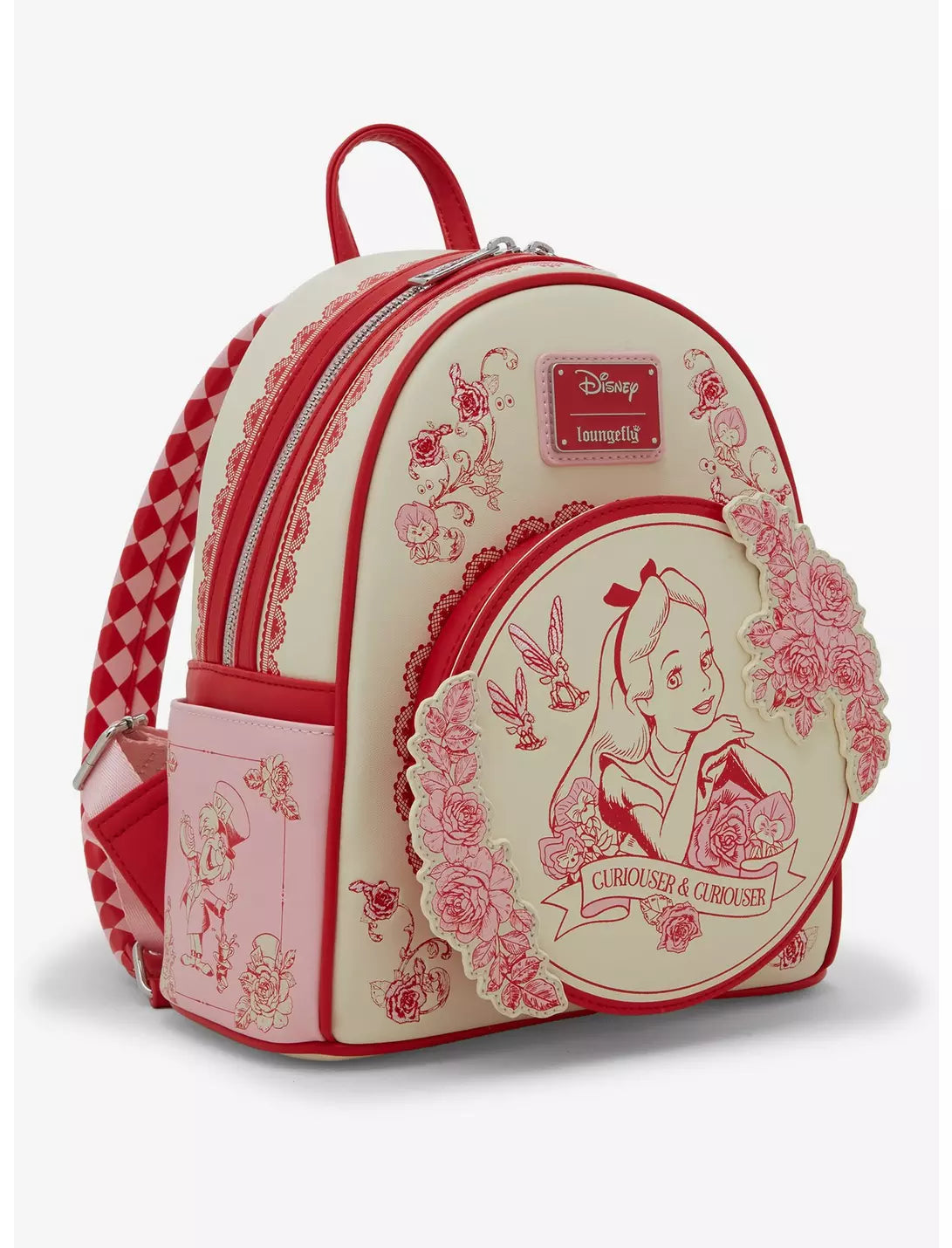 Sac à dos Alice floral ton sur ton