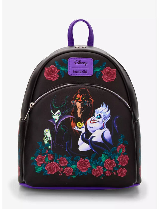 Sac à dos Les Villains Disney roses