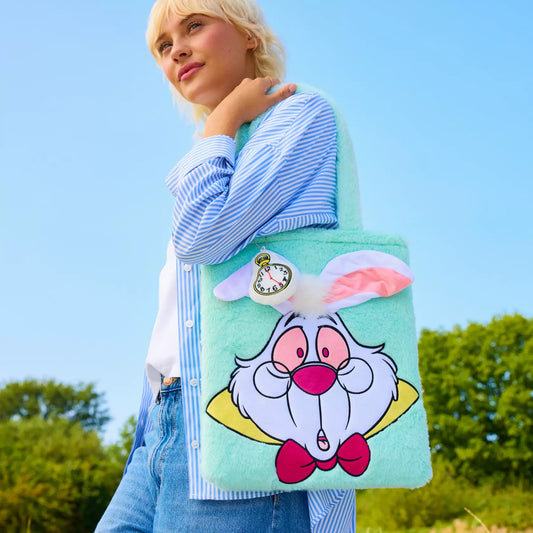 Tote Bag Lapin Blanc DS en peluche