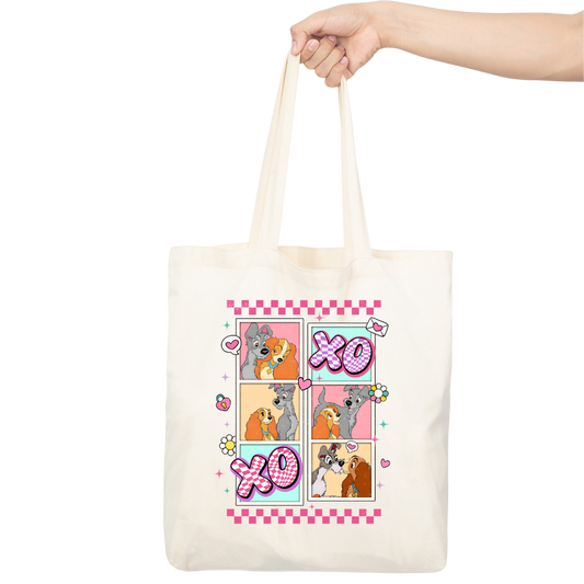 Disney - Tote Bag La Belle et le Clochard Cadres