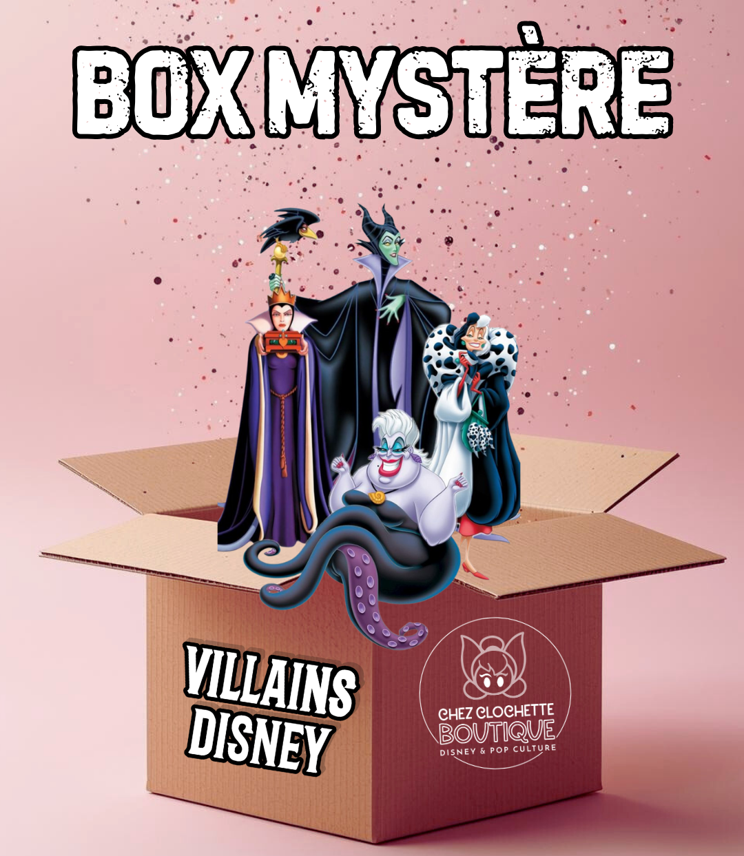 Box Mystère Villains Disney