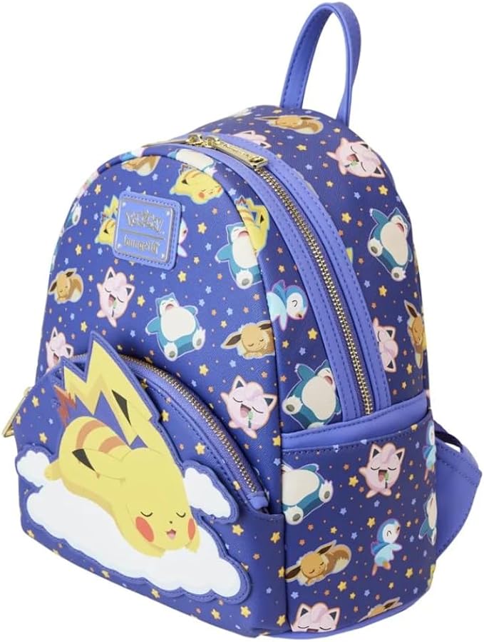 Pokemon - Sac à dos Pikachu Sleeping and friends