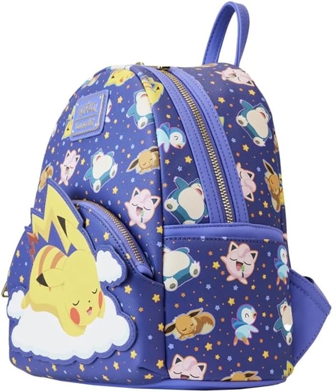 Pokemon - Sac à dos Pikachu Sleeping and friends
