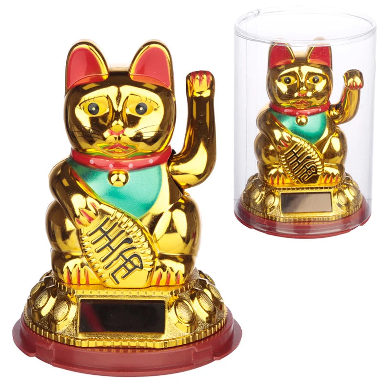 MANEKI-NEKO - Figurine Solaire 11cm - Fin Janvier 2026
