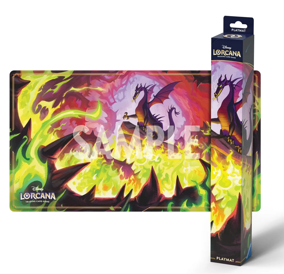 DISNEY - Lorcana - Tapis à Jouer - Dragon Fire - Chapitre 11