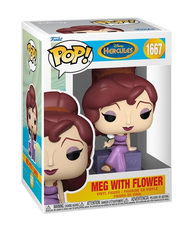 HERCULES - POP Disney N° 1667 - Meg avec fleurs - Précommande fin janvier 2026