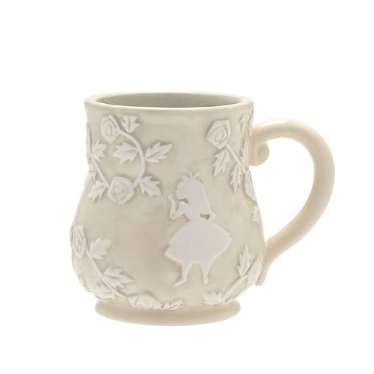 ALICE AUX PAYS DES MERVEILLES - Le Lapin Blanc - Mug en Relief