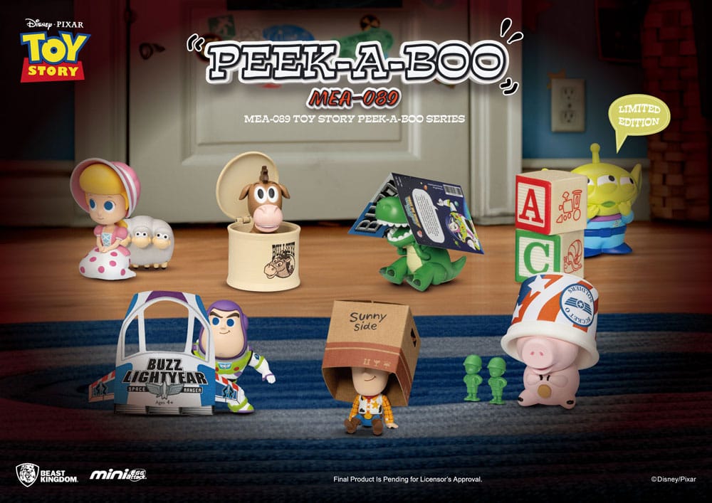 TOY STORY - Peek-a-Boo Series - Set 6 Figurine 8 cm - Mars 2026
