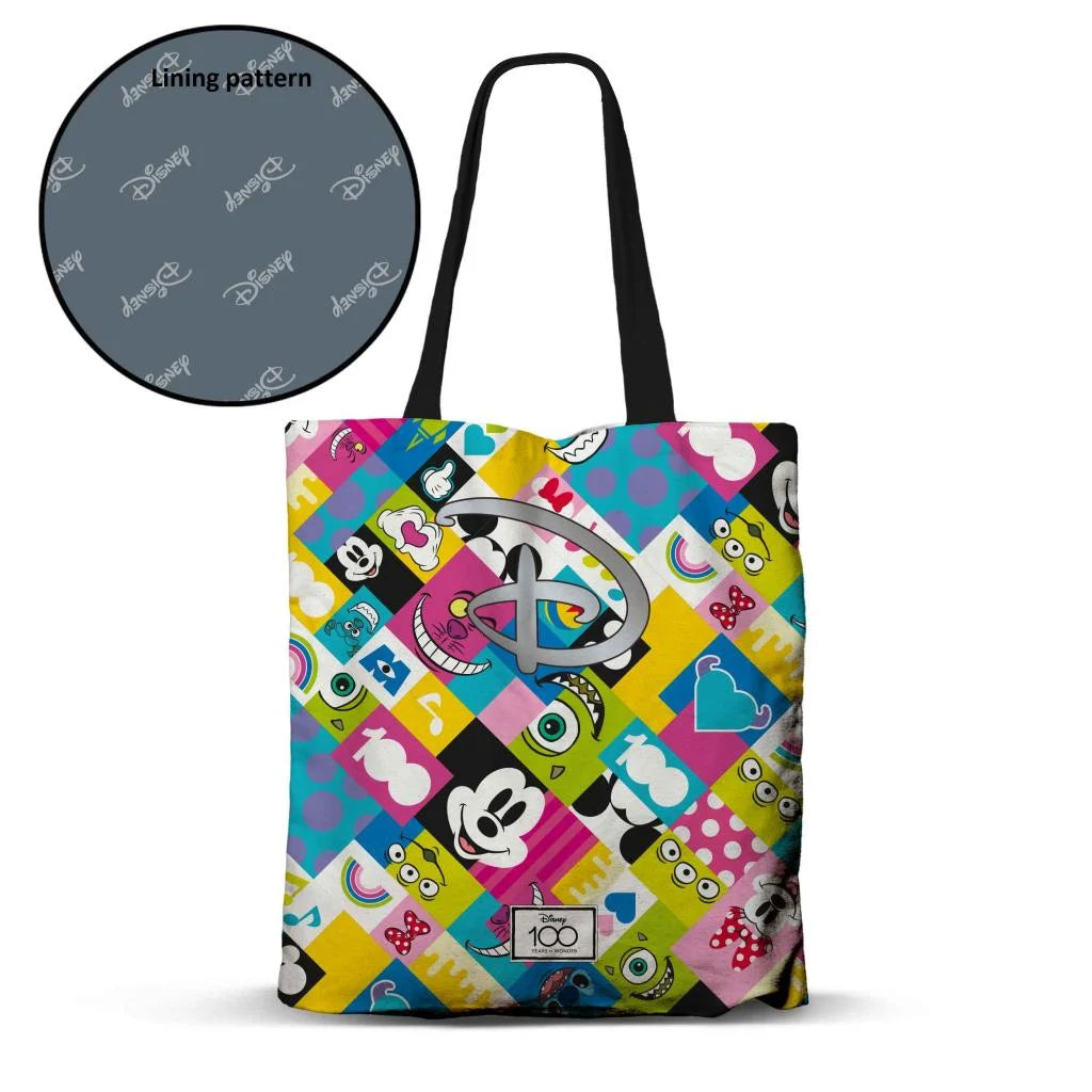Disney - Tote Bag Disney 100 ans Collage