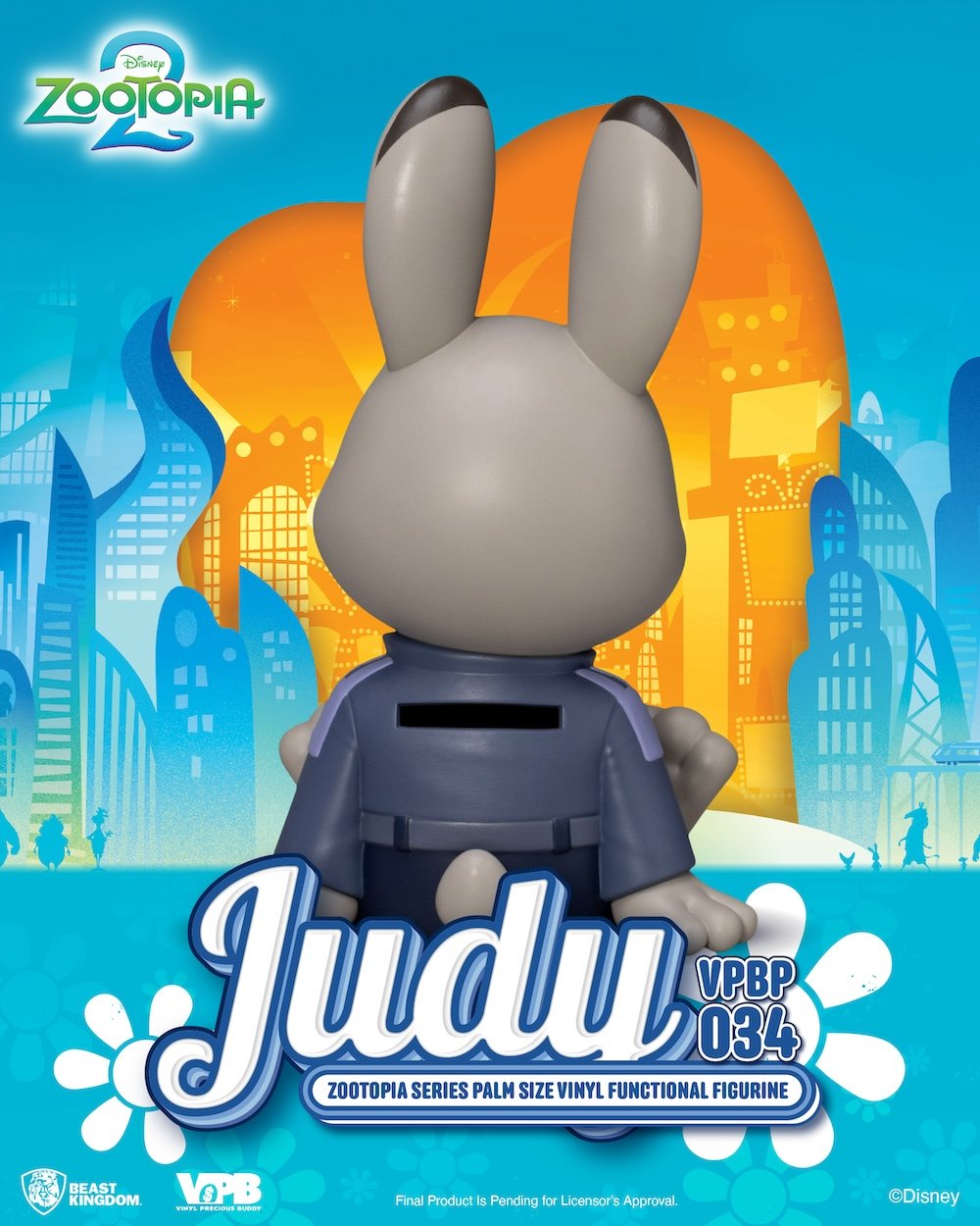 ZOOTOPIA 2 - Judy - Tirelire Vinyl Figure 15cm - Mars 2026