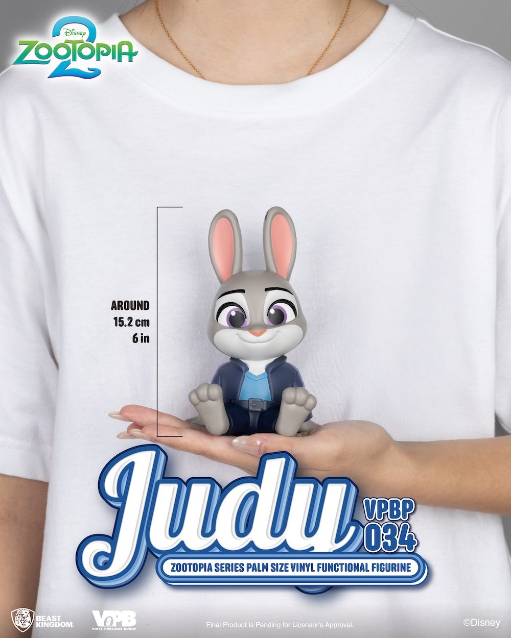 ZOOTOPIA 2 - Judy - Tirelire Vinyl Figure 15cm - Mars 2026