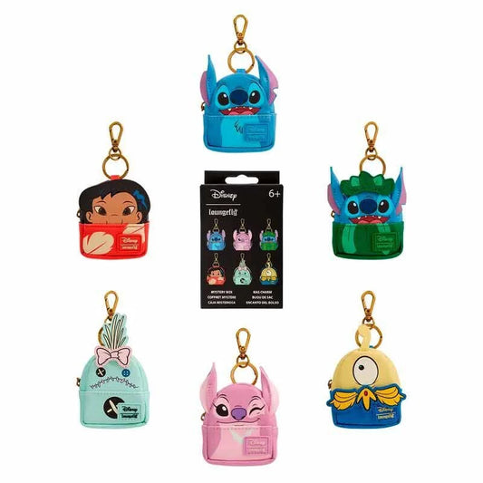 DISNEY - Lilo & Stitch - Mini Backpack Bag Charm Loungefly Mystery Box - Décembre 2025