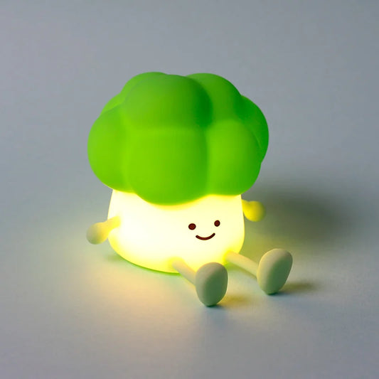 KAWAII - Broccoli - Lampe Rechargeable & Support Téléphone 11cm - Fin Janvier 2026