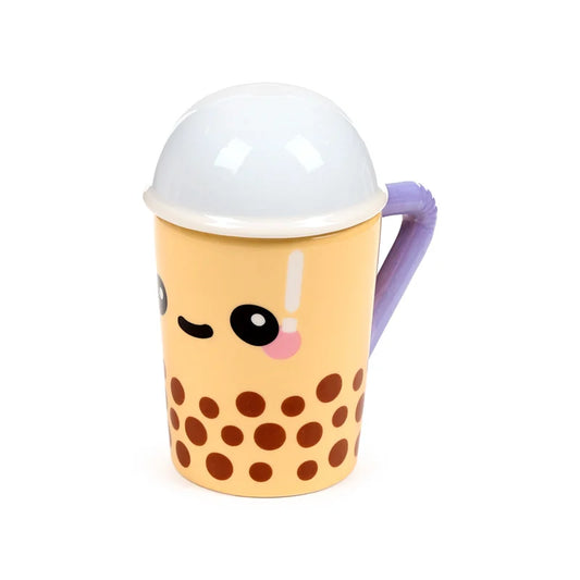 KAWAII - Boba le Bubble Tea - Mug + Couvercle 3D 300ml - Fin Janvier 2026