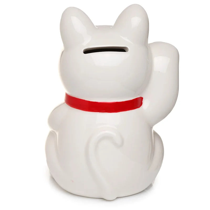 MANEKI-NEKO - Blanc - Tirelire 15cm - Fin Janvier 2026