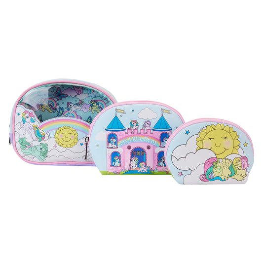 Preco - Hasbro - Set of 3 My Little Pony Sky Scene cosmetic pouches