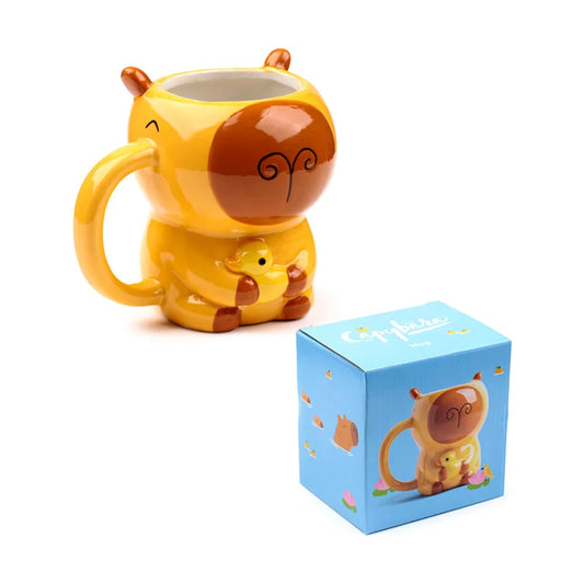 KAWAII - Duke le Capybara - Mug 3D 450ml - Fin Janvier 2026
