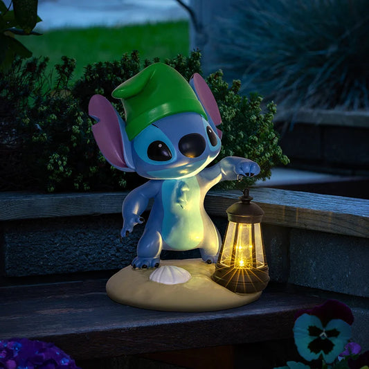 STITCH - Lampe Solaire Extérieure 'LunaGlo' 33cm
