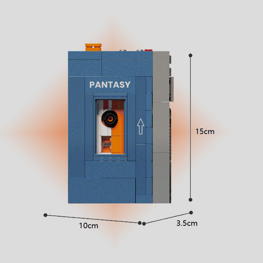 Retro Collection Pantasy 85039 Cassette Player 569pcs 15cm