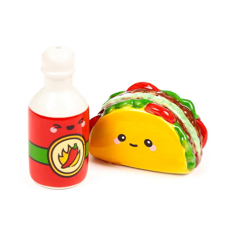 KAWAII - Taco & Sauce - Set Salière et Poivrière - Fin Janvier 2026