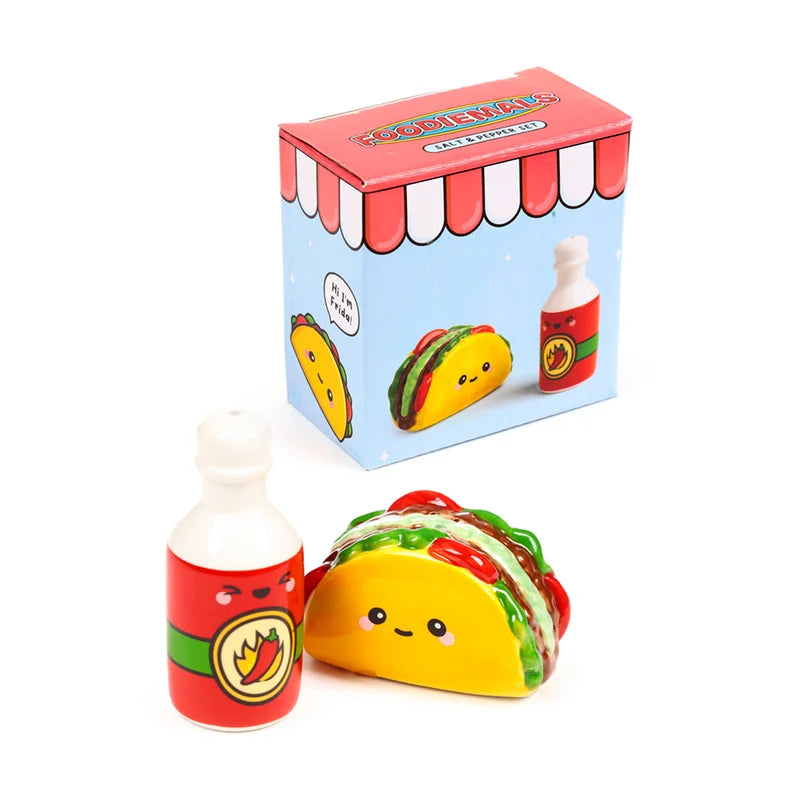 KAWAII - Taco & Sauce - Set Salière et Poivrière - Fin Janvier 2026