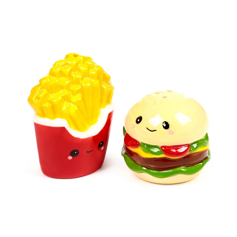KAWAII - Burger & Frites - Set Salière et Poivrière - Fin Janvier 2026