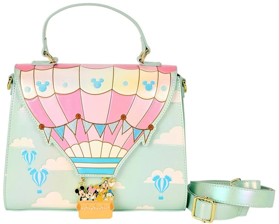Disney - Sac à bandoulière Mickey et Minnie Montgolfière -sur commande 10/12 jours ouvrés