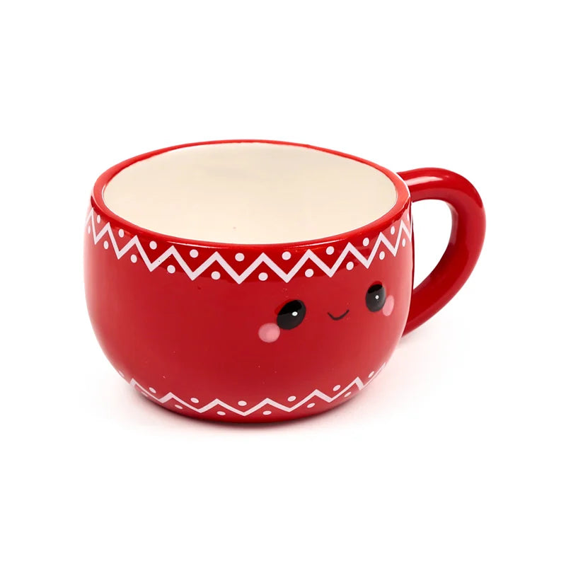 KAWAII - Chocolat Chaud - Mug + Couvercle 3D 325ml - Fin Janvier 2026