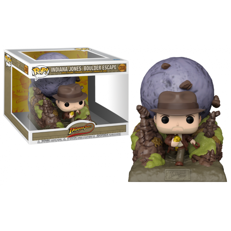Figurine Pop INDIANA JONES 1 - POP Moments N° 1360 - Boulder Escape