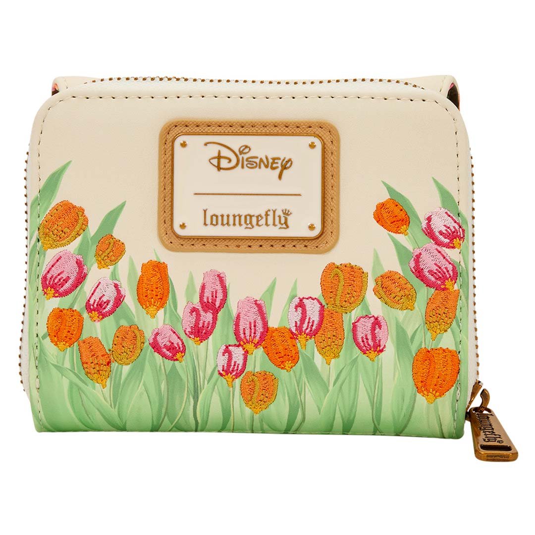 Portefeuille La Belle et le Clochard champ de tulipes