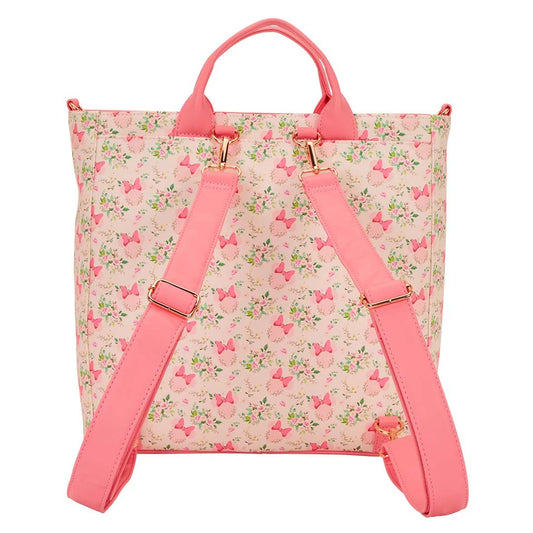 Tote Bag convertible Minnie Mouse Floral